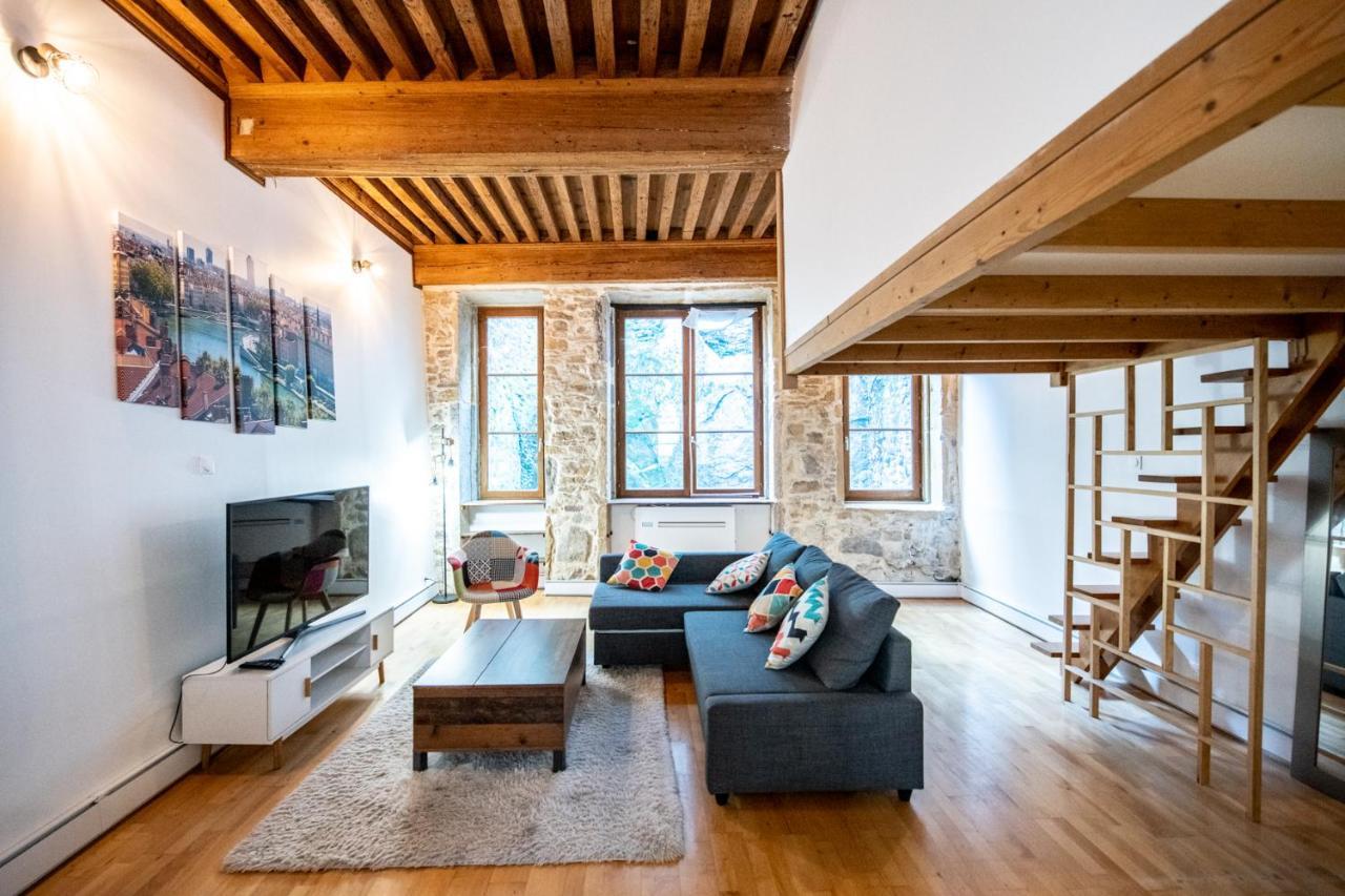 Soyeux - Superbe Canut Quai De Saone ลียง ภายนอก รูปภาพ